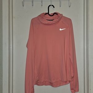 Nike Pink Dry Fit hoodie New without tags M.